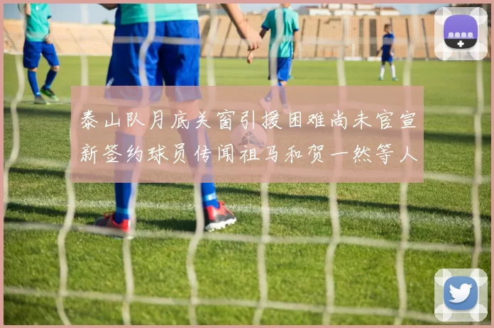 泰山队月底关窗引援困难尚未官宣新签约球员传闻祖马和贺一然等人